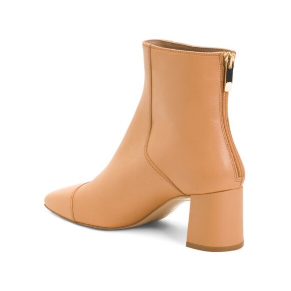 LK BENNETT Light Tan Made In Spain Leather Maxine Ankle Boots - Picture 2 of 2